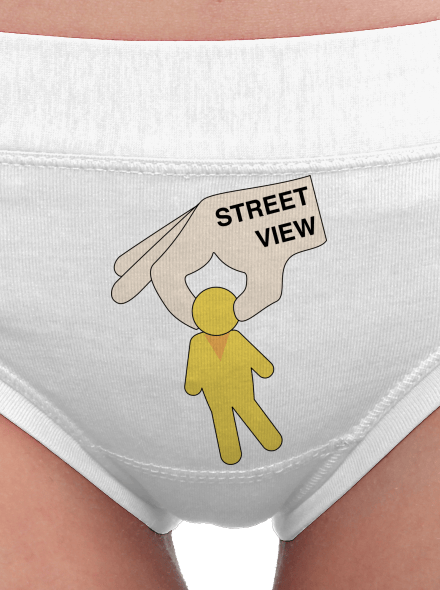 Street view dámske nohavičky  White