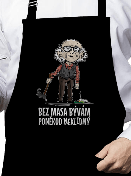 Neklidný bez masa zástera Black