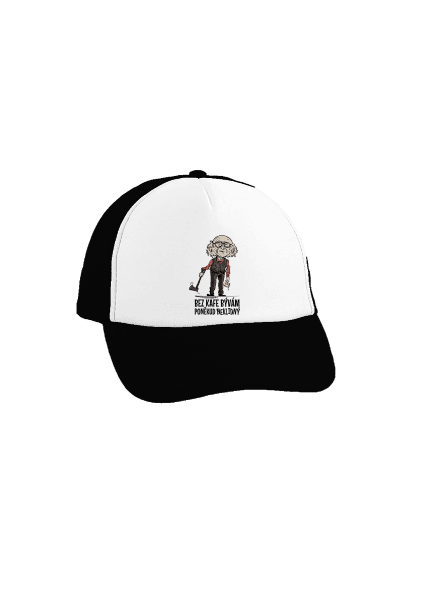 Neklidný šiltovka Black cap