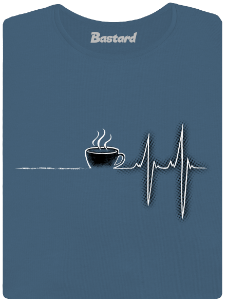 Coffee help dámske tričko Denim