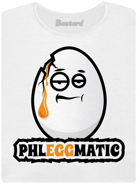 Phleggmatic dámske tričko s lemom  White