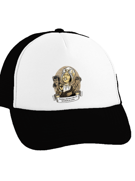 B14: Dorota Máchalová šiltovka Black cap