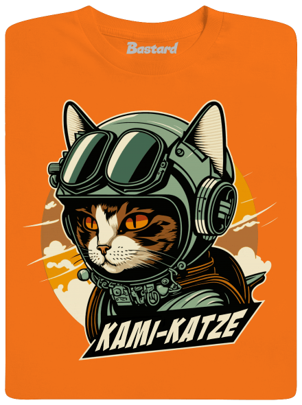 Kami-Katze pánske tričko Orange