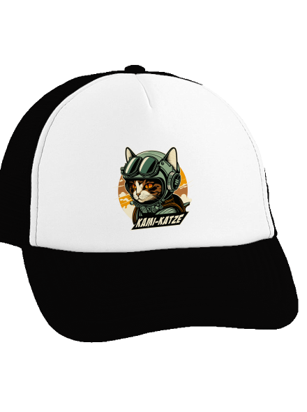 Kami-Katze šiltovka Black cap