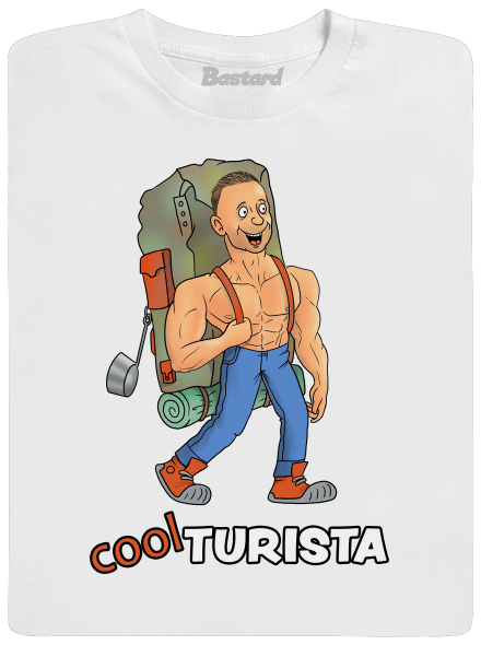 Cool turista detské tričko White