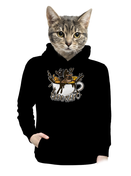 dámska mikina klokanka
