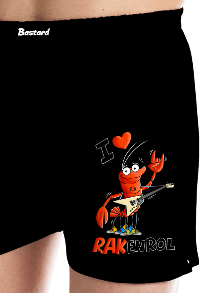 Rakenrol pánske trenky Black