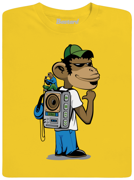 Boombox backpack detské tričko  Gold