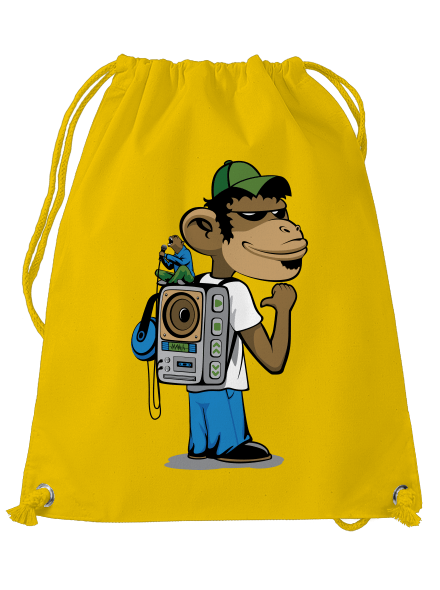 Boombox backpack vak  Yellow