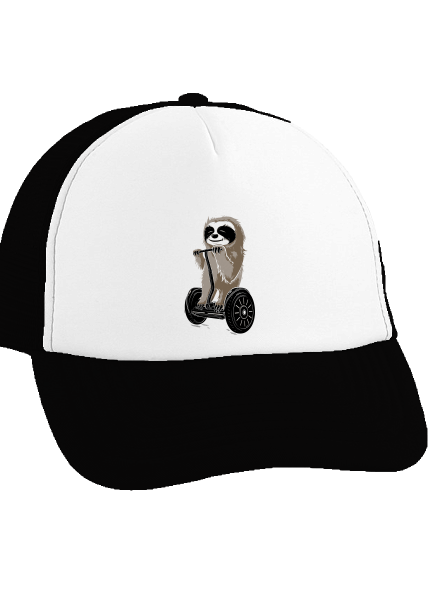 Leňoch šiltovka Black cap