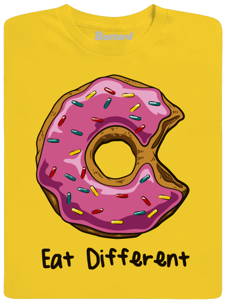 Eat different detské tričko  Gold