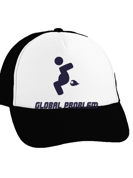 Global problem šiltovka  Black cap