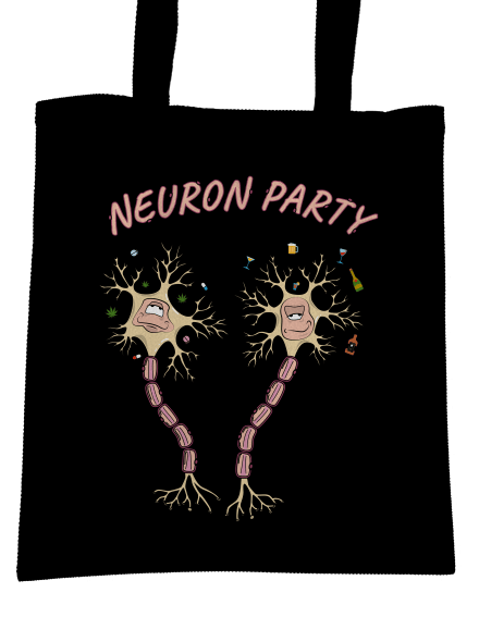 Neuron party taška  Black