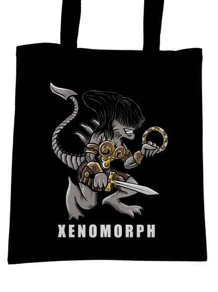 Xenomorph taška  Black
