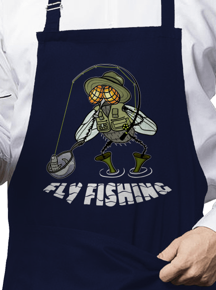 Fly fishing zástera  Navy