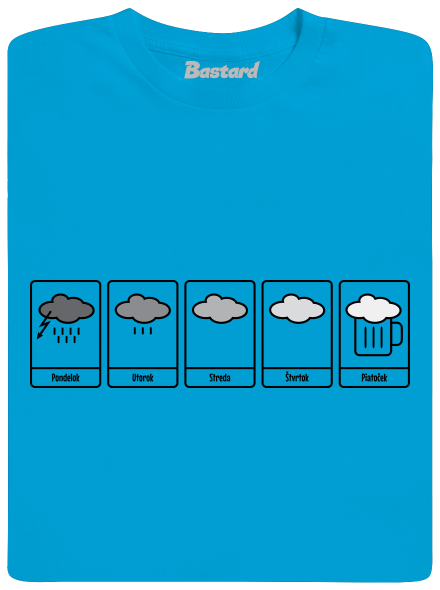 Predpoveď počasia pánske tričko  Atoll