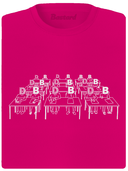 Cimrman: Debil, blbeček dámske športové tričko Neon Pink