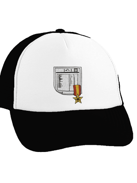 Cestovný poriadok šiltovka  Black cap