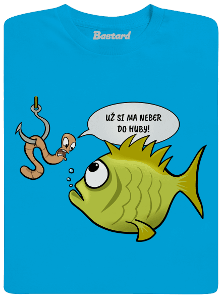 Ryba a dážďovka pánske tričko  Atoll