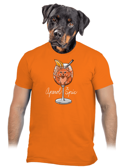 Aperol Špic pánske tričko Orange