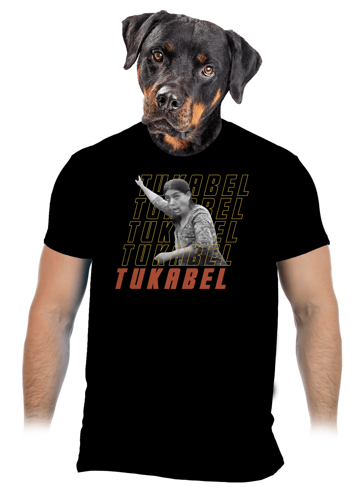 Tukabel Tukabel, tukabel pánske tričko Black | Bastard.sk