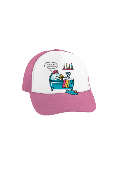 Ako sa stať jednorožcom šiltovka Fluorescent Pink cap