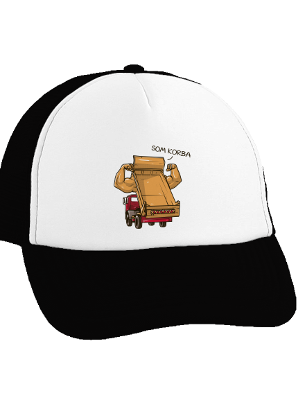 Korba šiltovka Black cap