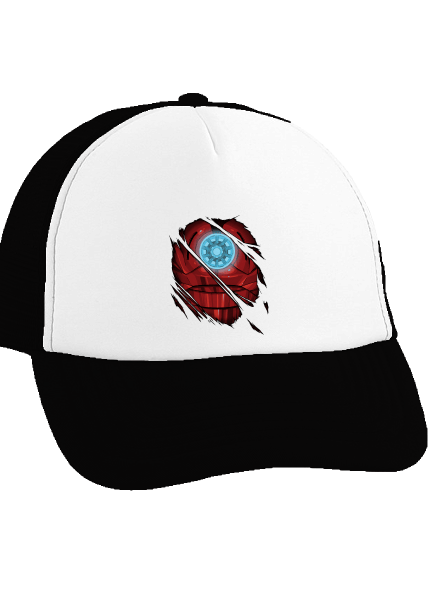 Ironman šiltovka Black cap