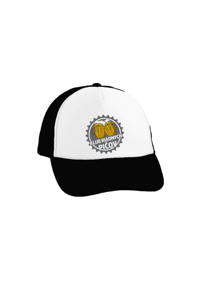 Klub řádných píčů šiltovka Black cap