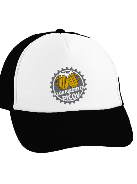 Klub řádných píčů šiltovka Black cap