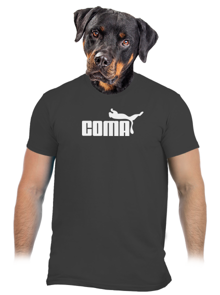 Coma pánske tričko Dark Grey