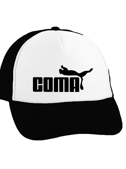 Coma šiltovka Black cap