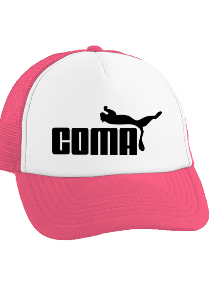 Coma šiltovka Fluorescent Pink cap