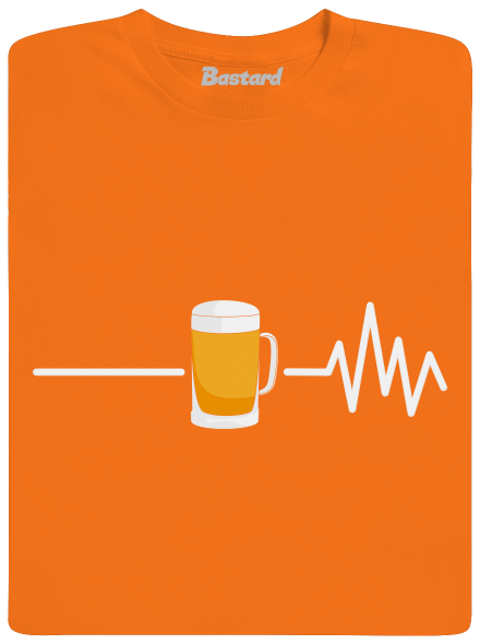 Beer help pánske tričko Orange