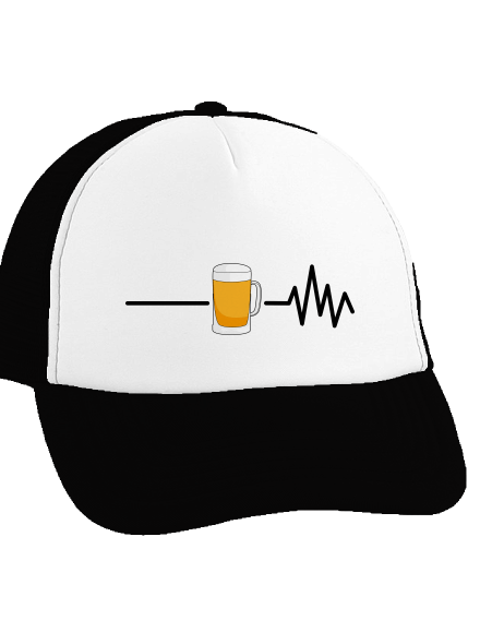Beer help šiltovka Black cap