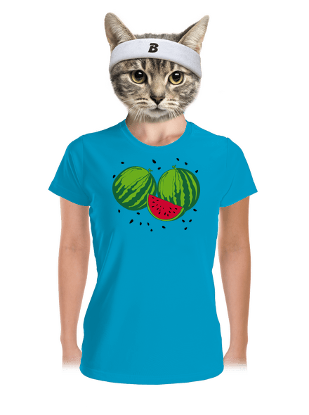 Melóny dámske športové tričko Blue Atol