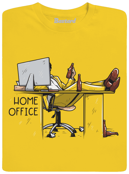 Home Office pánske tričko Gold