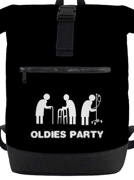Oldies party batoh Black