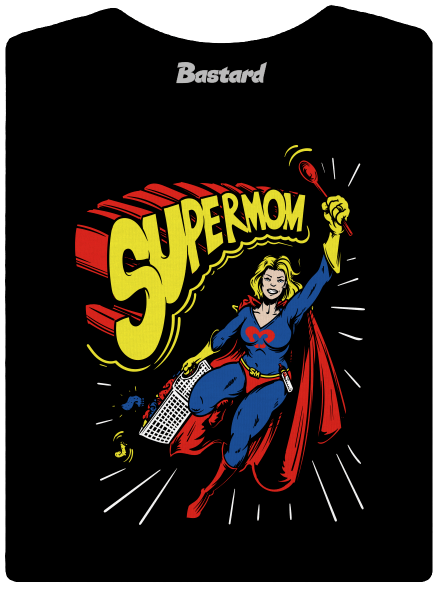 Supermom dámske tričko Black