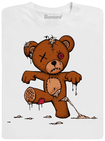 Zombie teddy detské tričko White