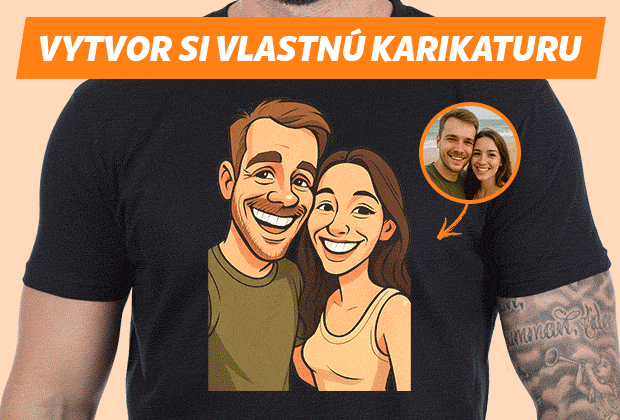 Karikatura z vlastní fotky SK