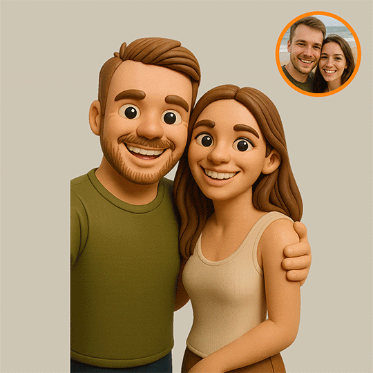 3D plastelína z vlastnej fotky