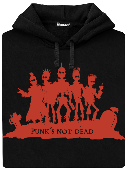 Punk's Not Dead pánska mikina