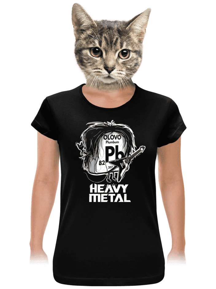 Heavy Metal dámske tričko