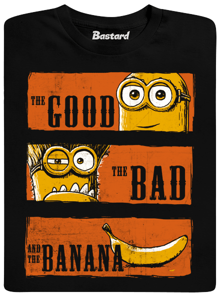 Hodný zlý a banán pánske tričko