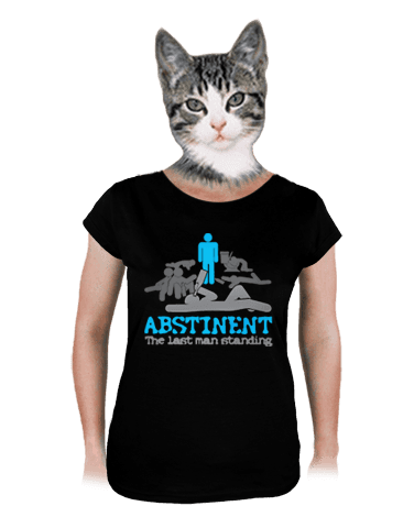 Abstinent dámske tričko