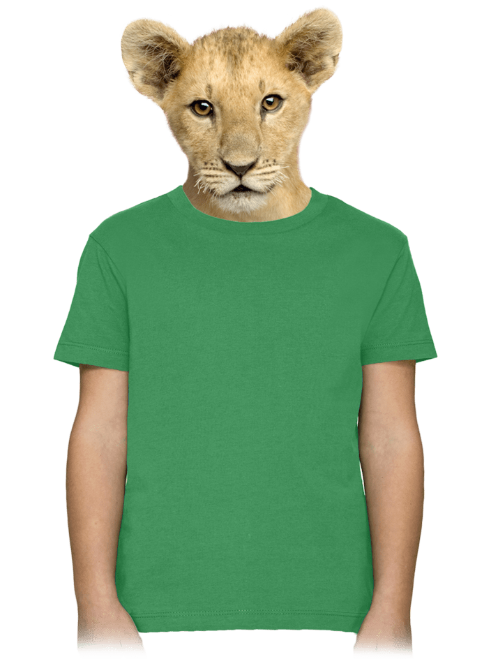 Detské tričko zelené