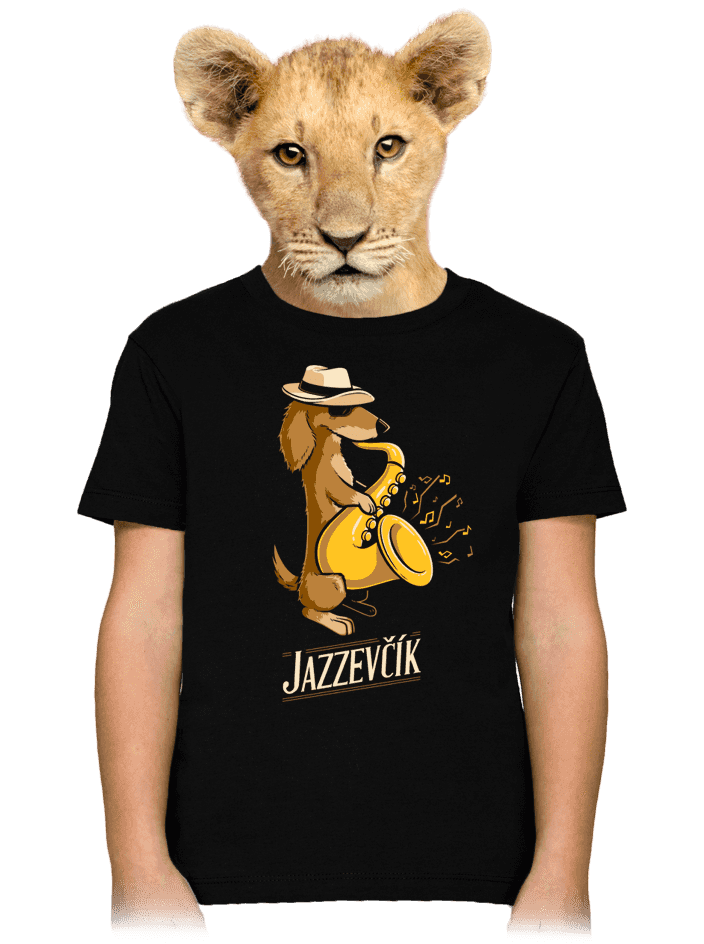 Jazzevčík detské tričko