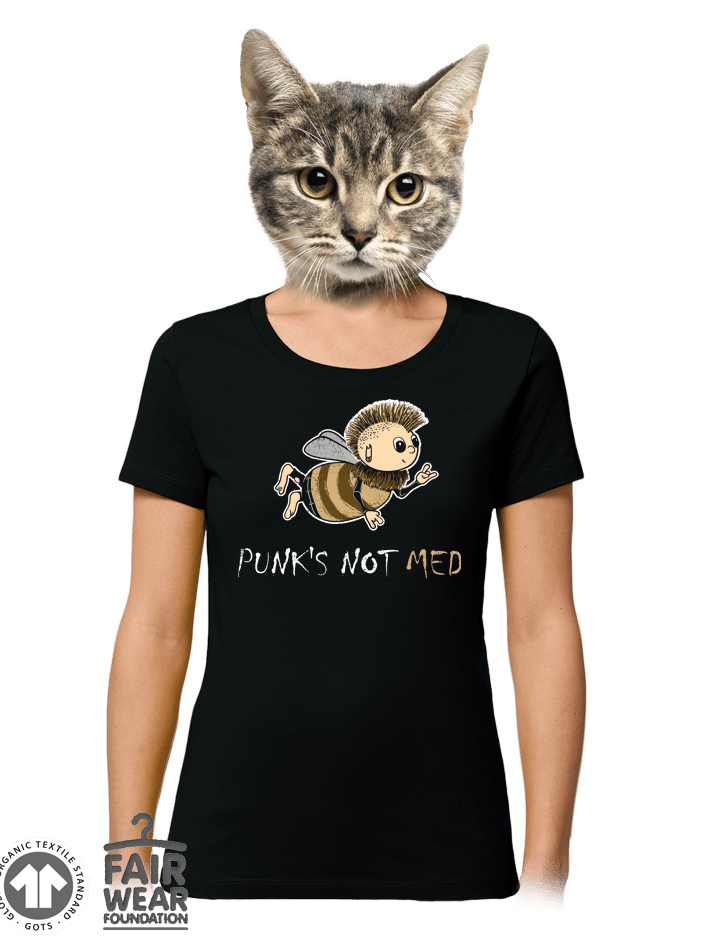 Punk's Not Med dámske BIO tričko