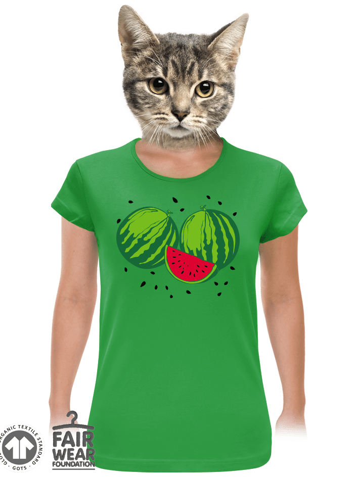 Melouny zelené dámske BIO tričko